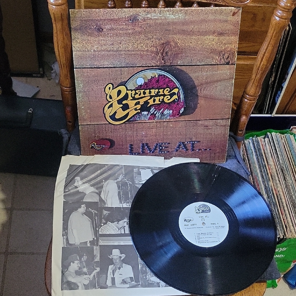 Prairie Fire Vinyl Record~1978